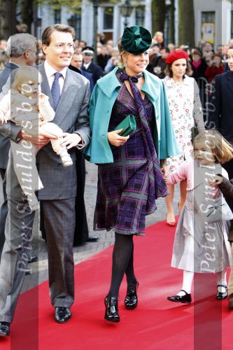 Den Haag 20 oktober 2007
Dop prinses Ariane. Prinses Laurentien Prins Constantijn met hun kinderen Eloise Claus Casimir en Leonore.
Peter Smulders bv