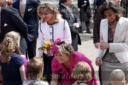 Makkum en Franeker30 april 2008
Koninginnedag 2008 met Koningin Beatrix Prins Willem Alexander Friso Constantijn Maurits Floris Pieter Christiaan Pieter v Vollenhoven en de prinsessen Maxima Laurentien Mabel Aimee Anita Margriet en Marilene.
Peter Smulders bv