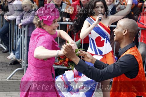 Makkum en Franeker30 april 2008
Koninginnedag 2008 met Koningin Beatrix Prins Willem Alexander Friso Constantijn Maurits Floris Pieter Christiaan Pieter v Vollenhoven en de prinsessen Maxima Laurentien Mabel Aimee Anita Margriet en Marilene.
Peter Smulders bv