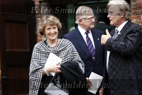 Wassenaar 3 april 2008
Herdenkingsdienst soldaat van oranje Erik Hazelhoff  in kerk wassenaar. Prin ses Margriet Pieter v Vollenhoven  en Rutger Hauer met zijn vrouw
Peter Smulders bv