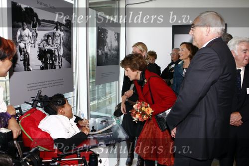 Amsterdam 13 november 2008
Prinses Margriet bij bijeenkomst in het ING hoofd kantoor van mensen met een handicap.
Peter Smulders bv