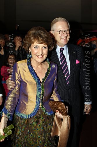 Apeldoorn 19 januari 2008
Prinses Margriet Pieter v Vollenhoven Prins Maurits Prinses Marilene Prins Bernhard jr  een zwangere Prinses Annette Prins Pieter Christiaan Prinses Anita Prins Floris Prinses Aimee Koningin Beatrix Prins Constantijn Prinses Laurentien Prins Friso Prinses Maebel Wisse Smit Prins Carlos en Prinses carolien bij voorstelling in Theater tbv vefrjaardag prinses Margriet.