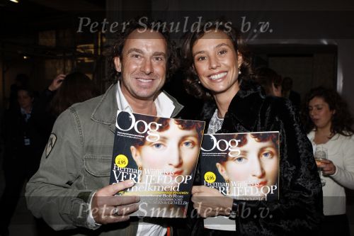 Amsterdam 22 november
Prinses Marilene bij presentatie tijdschrift Oog in het rijksmuseum.  Marilene met Marco Borsato