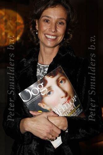 Amsterdam 22 november
Prinses Marilene bij presentatie tijdschrift Oog in het rijksmuseum.  Marilene met Marco Borsato