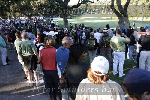 4 November 2007 Valderrama Golfclub ( Spanje )
Finaledag Volvo Masters Seizoen 2007
Veel publiek bij Golfbaan Valderrama