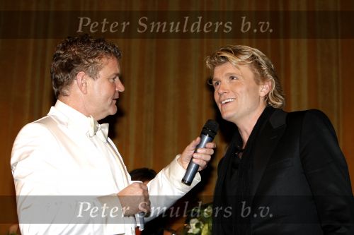 Amsterdam 5 november 2007
Premiere see you in Vegas van Hans Klok in Tuschinski. Hans met Rene Mioch