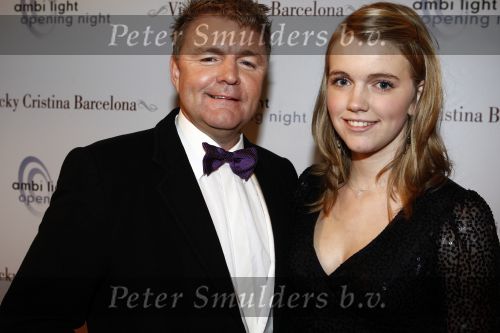 Amsterdam 24 november 2008
Premiere Vicky Christina Barcelona in de convention factory.Rene Mioch met dochter
Peter Smulders bv