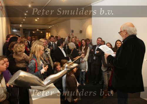 Amsterdam, 15 November 2008
Opening Expositie van Judith Wiersma
Op de foto Rob Houwer tijdens zijn openings speech
Foto Peter Smulders BV