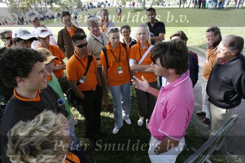 4 November 2007 Valderrama Golfclub ( Spanje )
Finaledag Volvo Masters Seizoen 2007
Robert Jan Derksen (38e en totaal verdiend 809.000 euro )
RJ met een deel van de Ned. Selektie die op bezoek was