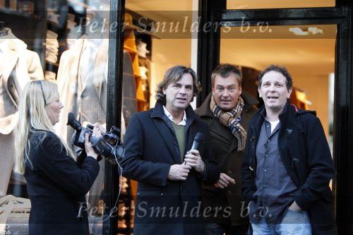 Amsterdam 25 november 2007
Marco Verhagen Eddy Keur en Robert Leroy nemen real life show op.