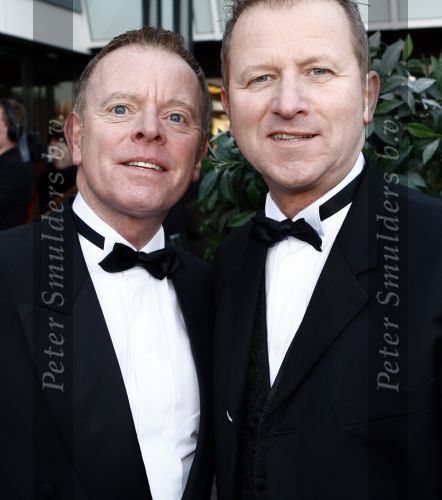 Zaandam 7 december 2008
Premiere op hoop van zegen. Robert Paul met partner
Peter Smulders bv