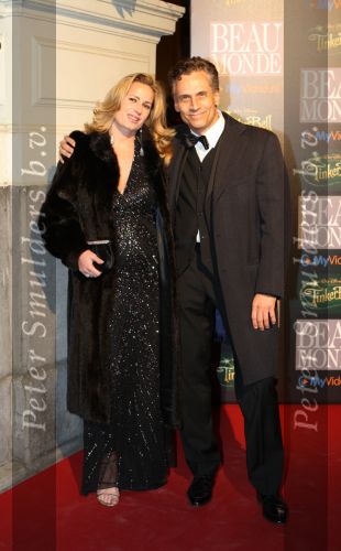 Amsterdam, 30 Oktober 2008 
Uitreiking Beau Monde Awards 2008
Robert Schoemacher met zijn vrouw
Foto Peter Smulders BV