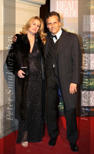 Amsterdam, 30 Oktober 2008 
Uitreiking Beau Monde Awards 2008
Robert Schoemacher met zijn vrouw
Foto Peter Smulders BV