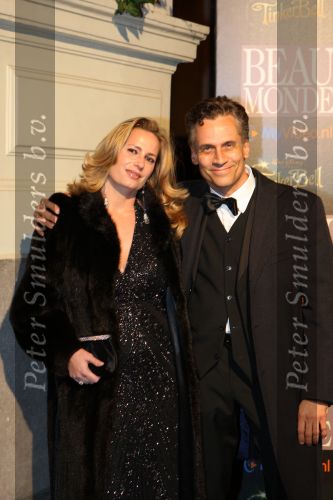 Amsterdam, 30 Oktober 2008 
Uitreiking Beau Monde Awards 2008
Robert Schoemacher met zijn vrouw
Foto Peter Smulders BV