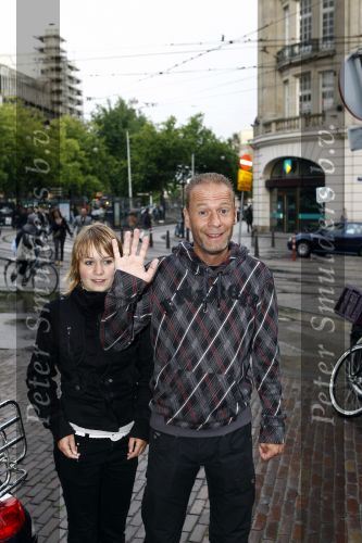 Amsterdam 19 juli 2008
Ron Boszhard met zijn dochter in Amsterdam.