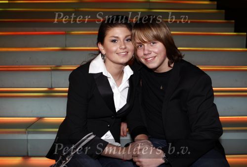 Amsterdam 9 december 2008
Andre Hazes jr en Roxeanne Hazes bij de premiere van High school musical.
Peter Smulders bv