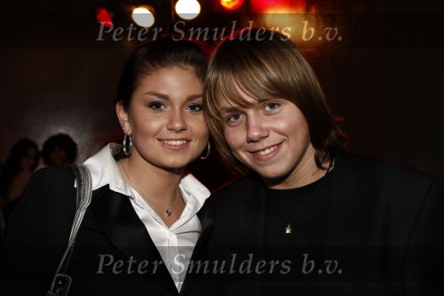 Amsterdam 9 december 2008
Andre Hazes jr en Roxeanne Hazes bij de premiere van High school musical.
Peter Smulders bv