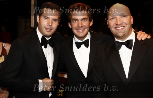 Amsterdam 24 oktober 2008
Uitreiking televizierring 2008 in Carre. Tijl Beckland met Ruben Nicolai en Ruben v d Meer
Peter Smulders bv