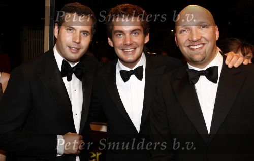 Amsterdam 24 oktober 2008
Uitreiking televizierring 2008 in Carre. Tijl Beckland met Ruben Nicolai en Ruben v d Meer
Peter Smulders bv