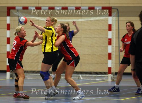 Eindhoven, 18 Oktober 2008
Handbalwedstrijd Dames PSV 2-Avanti, eindstand 16-12
Ruth Bemelmans (no. 12)