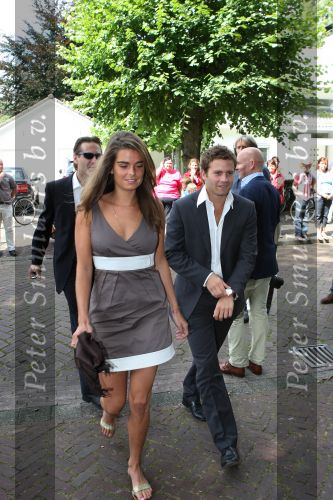 Nuenen, 9 Augustus 2008
Trouwen Tanja Jess en Charly Luske 
Sacha Visser met vriendin