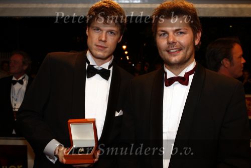 Amsterdam 24 oktober 2008
Uitreiking televizierring 2008 in Carre. sander Lantinga en Koen Swijnenberg
Peter Smulders bv
