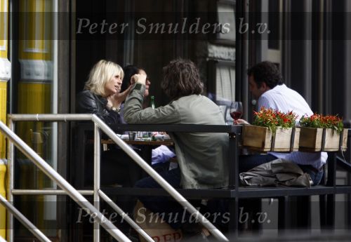 New York 1 november 2008
Sander Vahle met zijn vriendin Heleen Kolff aan het winkelen in Soho .
Peter Smulders bv