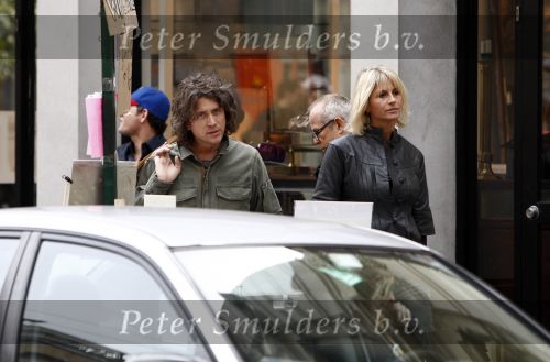 New York 1 november 2008
Sander Vahle met zijn vriendin Heleen Kolff aan het winkelen in Soho .
Peter Smulders bv