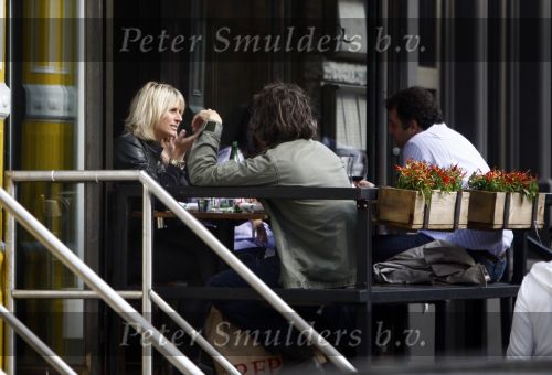 New York 1 november 2008
Sander Vahle met zijn vriendin Heleen Kolff aan het winkelen in Soho .
Peter Smulders bv