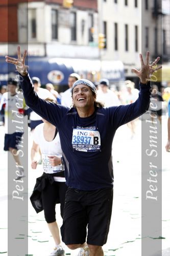 New York 2 november 2008
Sander Vahle tijdens de marathon van New York.
Peter Smulders bv