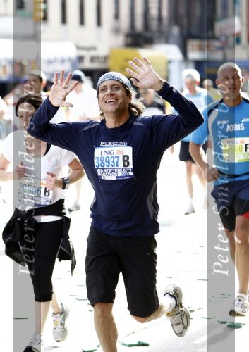 New York 2 november 2008
Sander Vahle tijdens de marathon van New York.
Peter Smulders bv