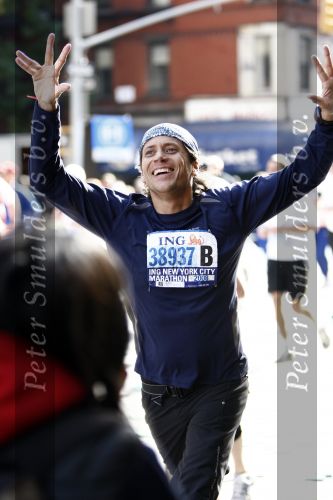 New York 2 november 2008
Sander Vahle tijdens de marathon van New York.
Peter Smulders bv