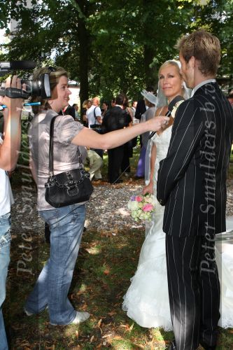Nuenen, 9 Augustus 2008
Trouwen Tanja Jess en Charly Luske
Sandra Ewalds intervieuwt het echtpaar