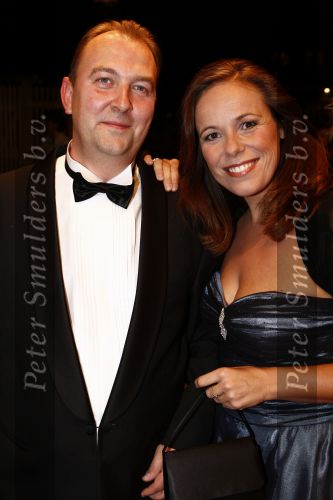Amsterdam 24 oktober 2008
Uitreiking en gala van de televizierring 2008 in Carre. Selma v Dijk met man
Peter Smulders bv