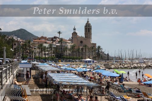 Sitges, 27 Juni 2008
Het strand van Sitges ( Bij Barcelona )