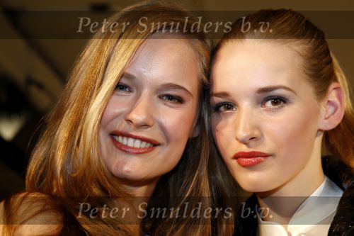 Amsterdam 21 oktober 2007
Finale model  elite in het hilton. Sofie Oosterwaal (l) en winnares Jaimy Visscher
