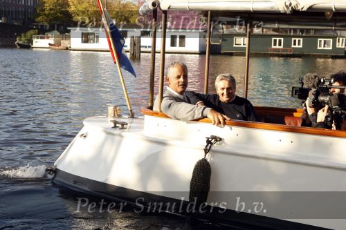 Amsterdam 14 oktober 2007
Stedman Graham ( ex Ophrah Winfrey op bezoek in Nederland. Hij ging varen met boot door de amsterdamse grachten en Golfen.