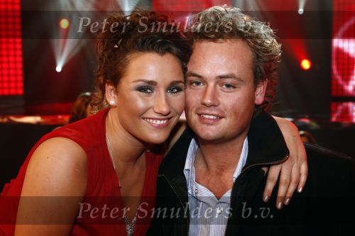 Hilversum 21 november 2008
Opnames popstars dat wordt gepresenteerd door Gerard Joling en een zwangere Nance Coolen. Steffi met vriendje .. bakkum
Peter Smulders bv