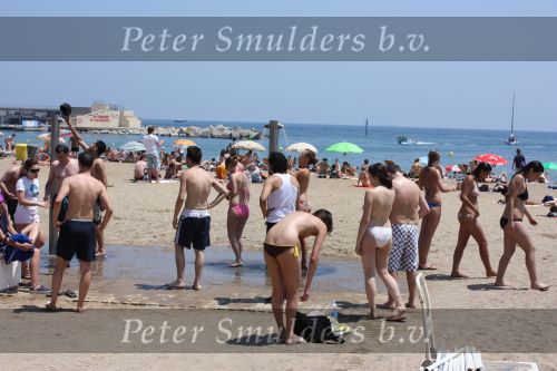 Barcelona, 28 Juni 2008
Strand en strandtenten van Barcelona
Dikke dames