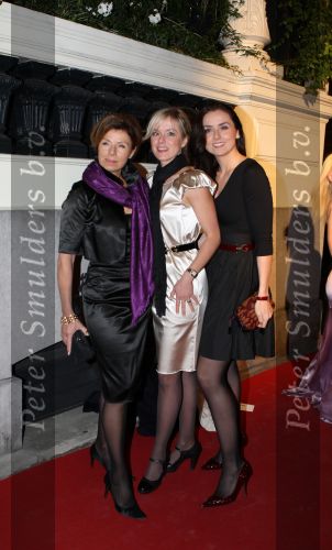 Amsterdam, 30 Oktober 2008 
Uitreiking Beau Monde Awards 2008
Suze Mens Sr. met Suze Mens Jr. en Marloes Mens
Foto Peter Smulders BV