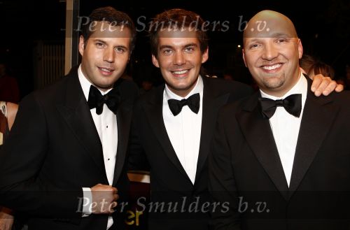 Amsterdam 24 oktober 2008
Uitreiking televizierring 2008 in Carre. Tijl Beckland met Ruben Nicolai en Ruben v d Meer
Peter Smulders bv