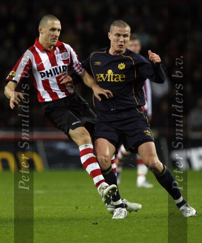 Eindhoven, 8 December 2007 Kompetitie PSV-Roda JC, eindstand 2-4 
Seizoen 2007/2008
Timmy Simons