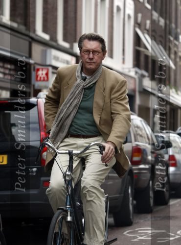 Amsterdam 7 oktober 2008
Ursul de Geer op de fiets.
Peter Smulders bv