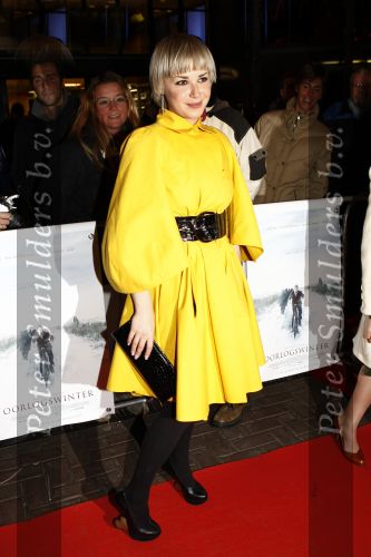 Amsterdam 17 november 2008
Premiere Oorlogswinter in Tuschinski. Victoria Koblenko
Peter Smulders bv