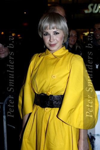 Amsterdam 17 november 2008
Premiere Oorlogswinter in Tuschinski. Victoria Koblenko
Peter Smulders bv