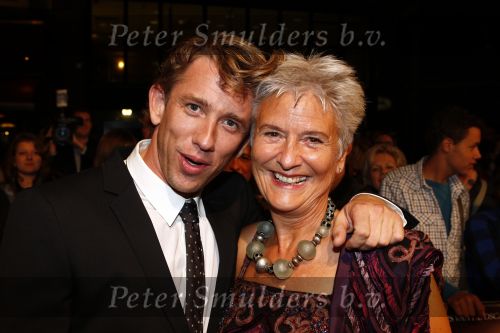 Amsterdam 13 oktober 2008
Waldemar Torenstra met moeder  bij premiere Bride flight in tuschinski.
Peter Smulders bv