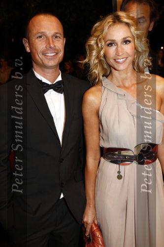Amsterdam 24 oktober 2008
Uitreiking televizierring 2008 in Carre.Wendy v Dijk met broer Mike v Dijk