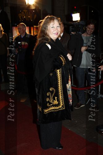 Den Haag 22 oktober 2008
Premiere Pauwen en Reigers in pathe Buitenhof. Wieteke v Dort met man
Peter Smulders bv