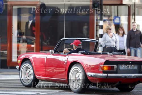 Amsterdam 6 oktober 2007
Willibrord Frequin in Triumph cabrio van 28 jaar oud op de pc hooftstraat.