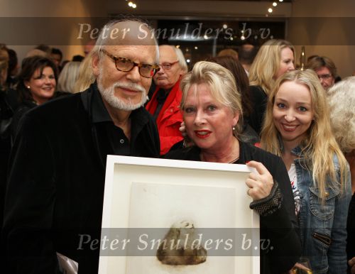 Amsterdam, 15 November 2008
Opening Expositie van Judith Wiersma
Willy Hoogland met Rob Houwer
Foto Peter Smulders BV